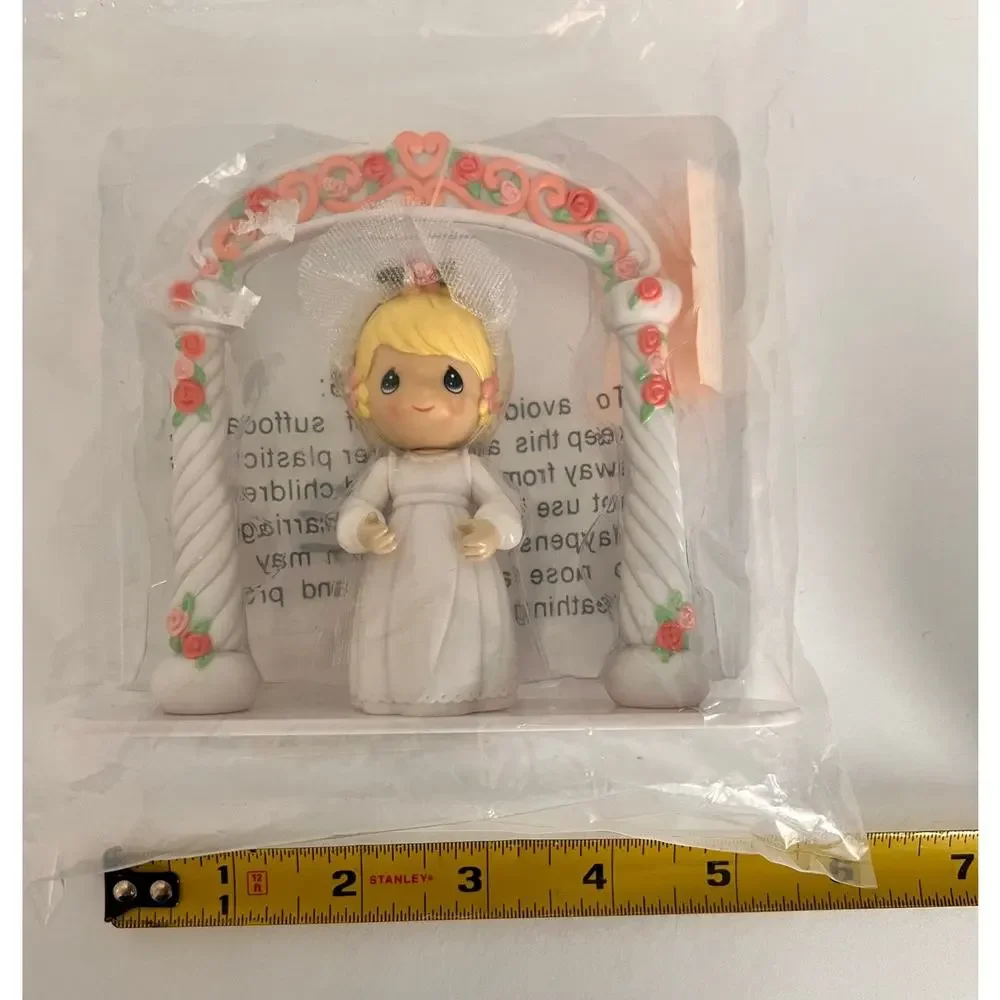 Precious Moments Cake Topper Bridal Shower Decor Bride NWT To Have And To Hold